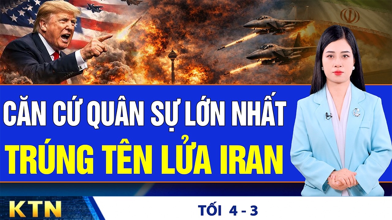 TỐI 4/3: Trung Đông cạn tên lửa phòng không? VN: Nhiều lỗi kỹ thuật trong ngày đầu thu phí cao tốc