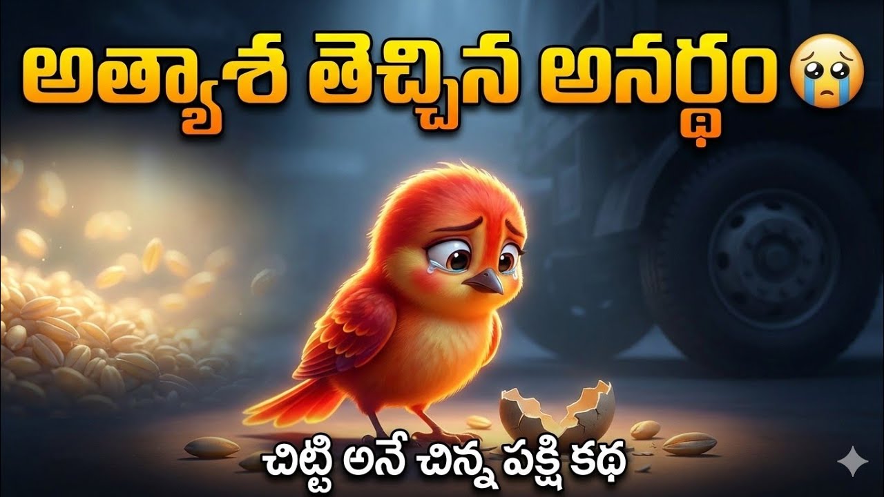 😭 అత్యాశ తెచ్చిన అనర్థం | Telugu Moral Story | Neethi Kathalu Telugu 2.0
