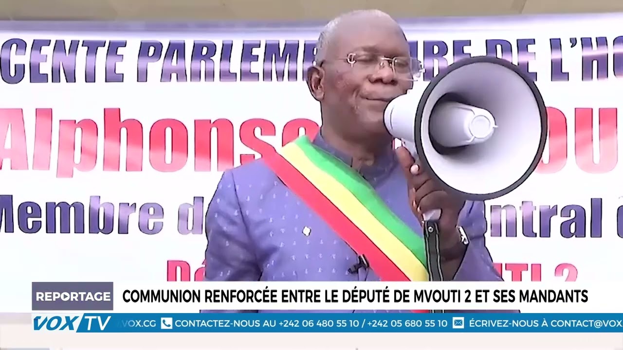 Communion renforcée entre le député de Mvouti 2 et ses mandats