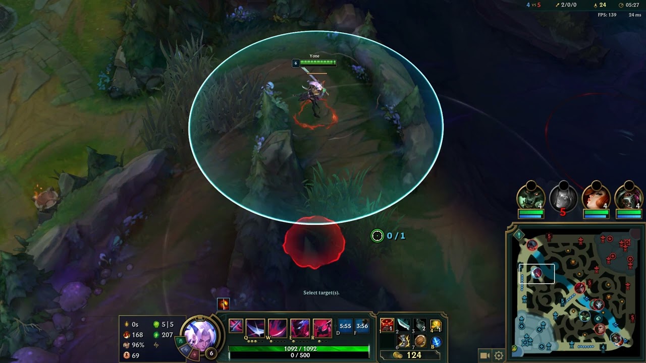 skyinthese4 - Yone vs Aatrox TOP Patch 12.23 - Yone Gameplay