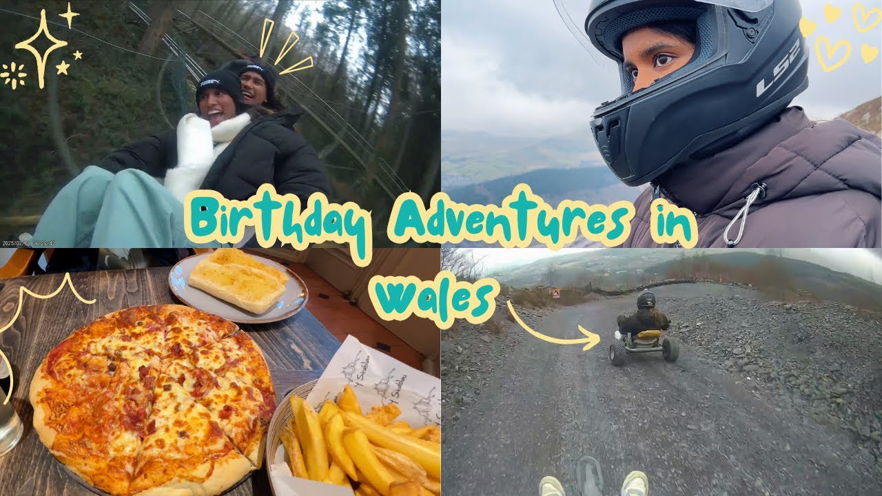 Racing Down a Quarry in Wales?! | Quarry Karts & Forest Coaster Adventure!