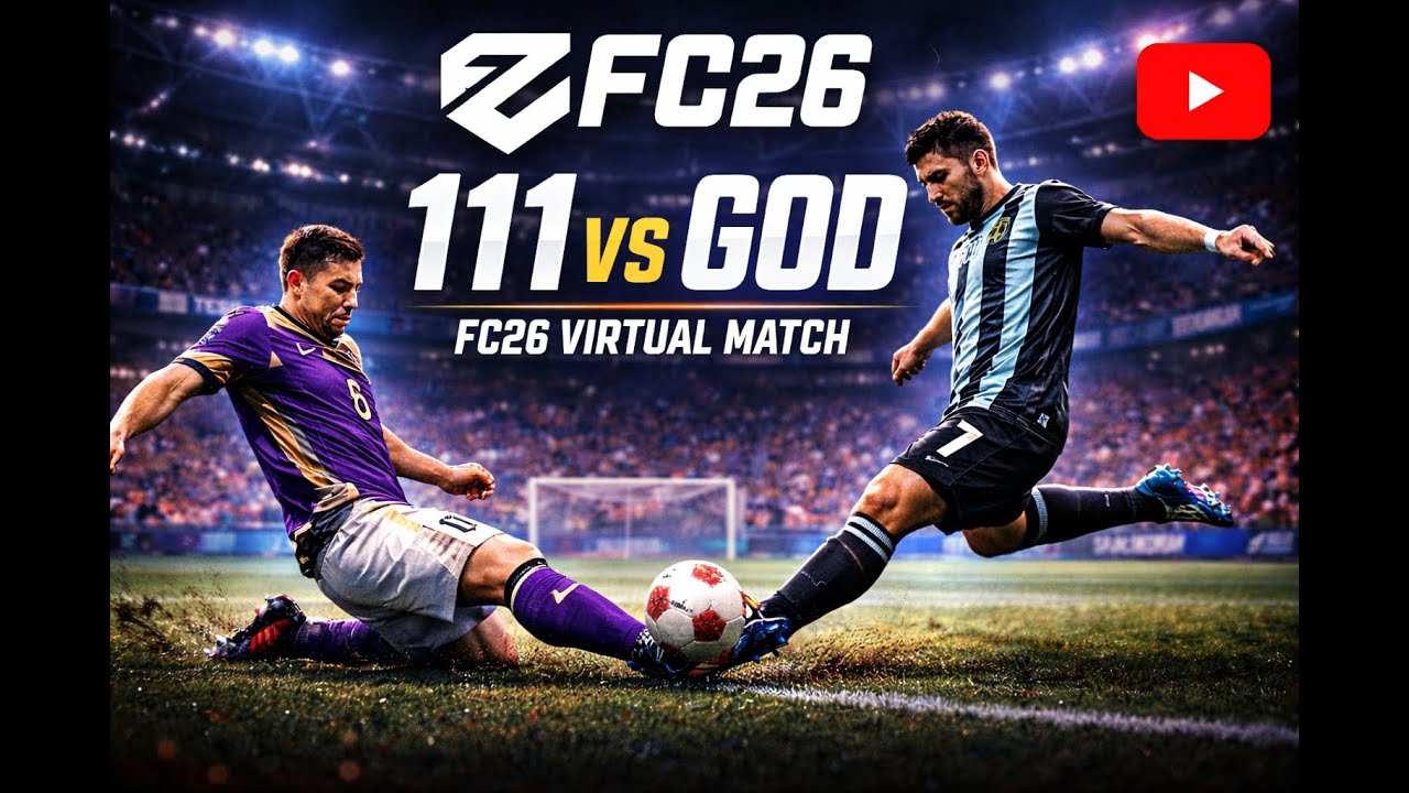 FC26 Virtual Teams Full Match | 111 vs GOD | Cinematic Gameplay Showdown