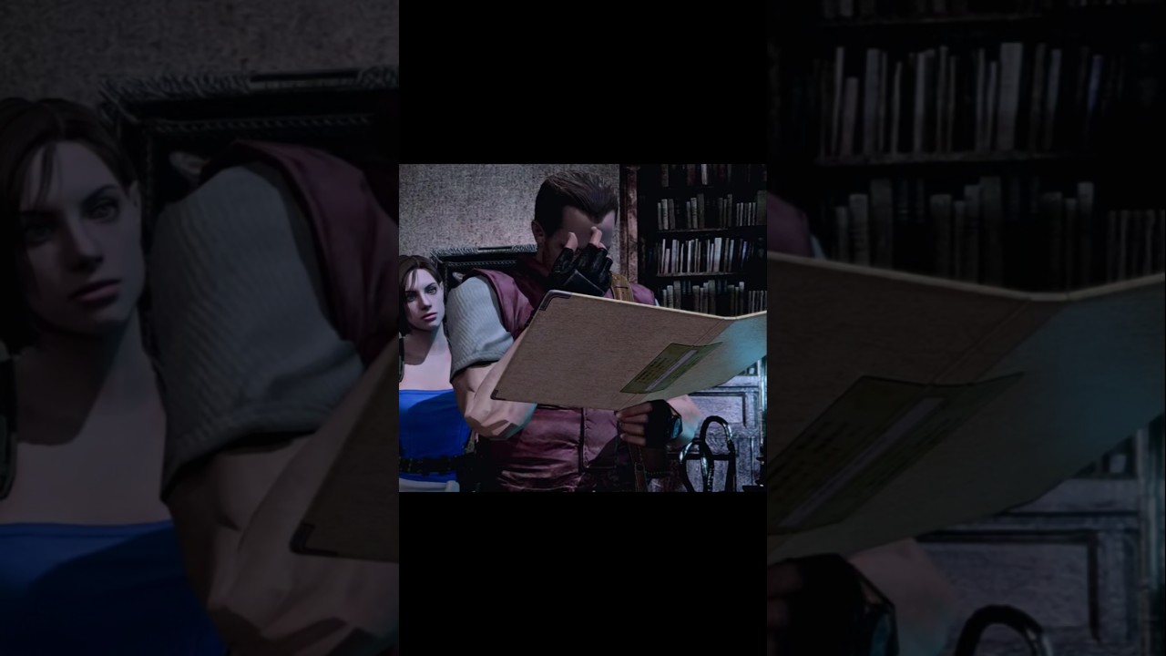 Барри Лоджик против Джилл Лоджик 🤣 #re1remake #residentevil #barryburton #jillvalentine #retrogam...