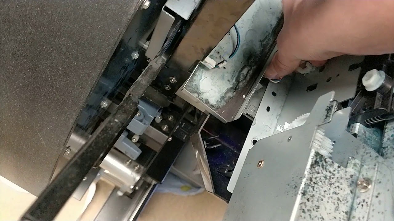 How to change a Capping Station and Wiper station on an OKI M Series
