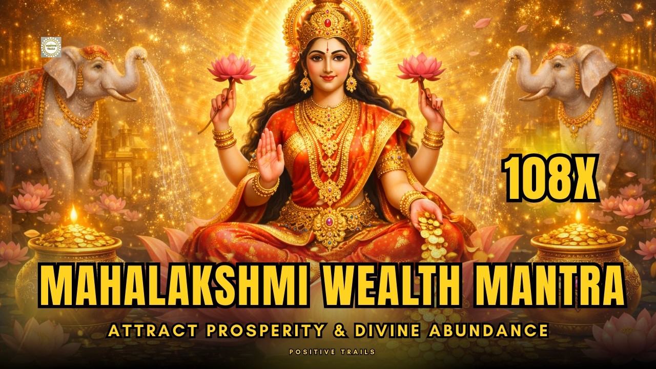 Om Shreem Mahalakshmyai Namah | Mahalakshmi Wealth Mantra 108 Times for Prosperity & Abundance