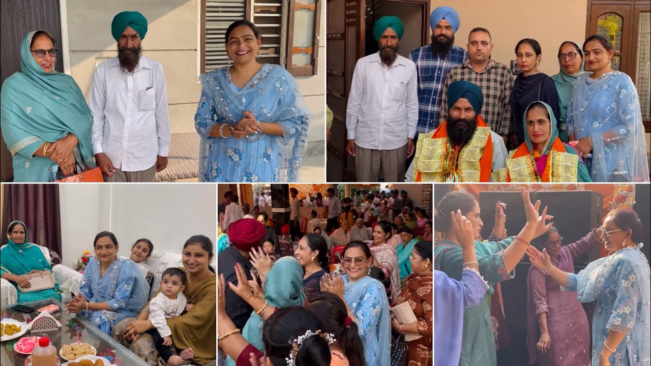 ਚਾਚੀ ਜੀ ਦੇ ਪਰਿਵਾਰ ਨਾਲ ਜਾਣ-ਪਹਿਚਾਣ 🥰 ਸਰਪੰਚੀ ਦੀ ਪਾਰਟੀ🎉chachi di family introचाची के परिवार से जान पहचान