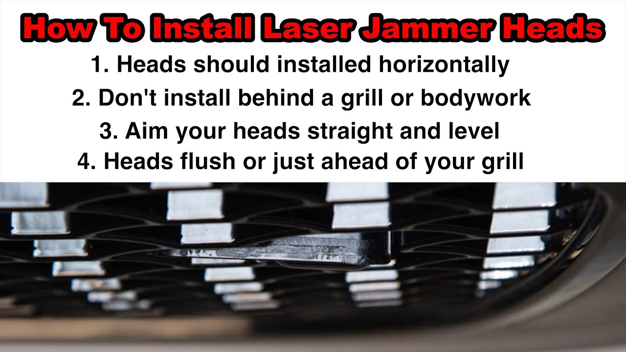 ALP Setup: How to Install Laser Jammer Heads In Your Vehicle