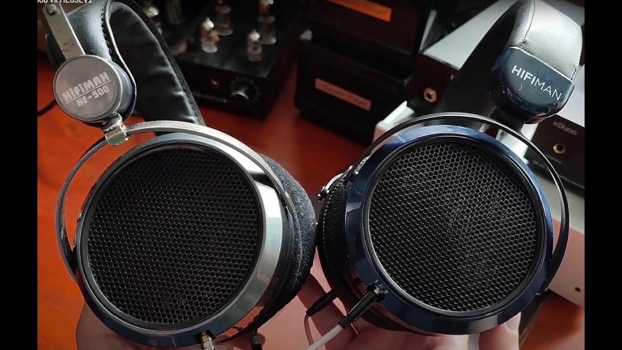HiFiMan HE500 vs  HE6SEV2. Dwa wysokie modele słuchawek planarnych. Kt&oacute;re lepsze?