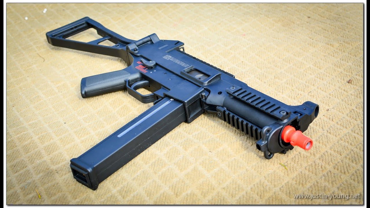 Обзор/распаковка/стрельба Umarex H&K UMP45 Gas Blow Back (GBB) от VFC — страйкбольный геймплей