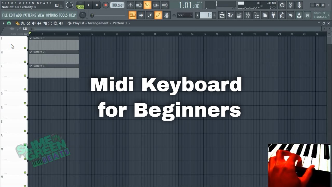 Как играть на MIDI-клавиатуре для начинающих [FL Studio 20]