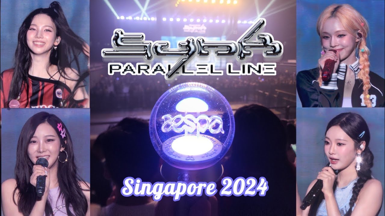 [Concert] AESPA - SYNK: Parallel Line Tour (Singapore 20 July 2024) with VIP Soundcheck