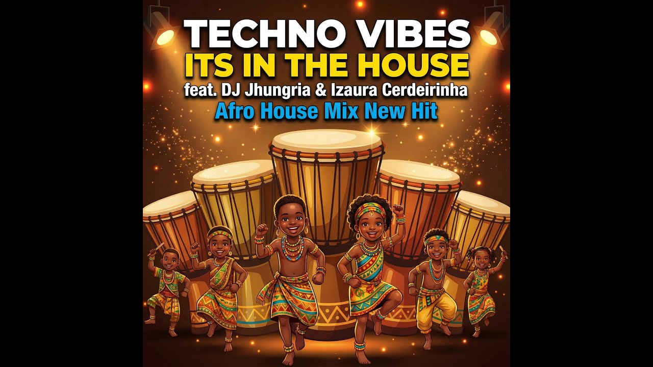 TECHNO VIBES ITS IN THE HOUSE FEAT.DJ JHUNGRIA & IZAURA CERDEIRINHA AFRO HOUSE MIX NEW HIT