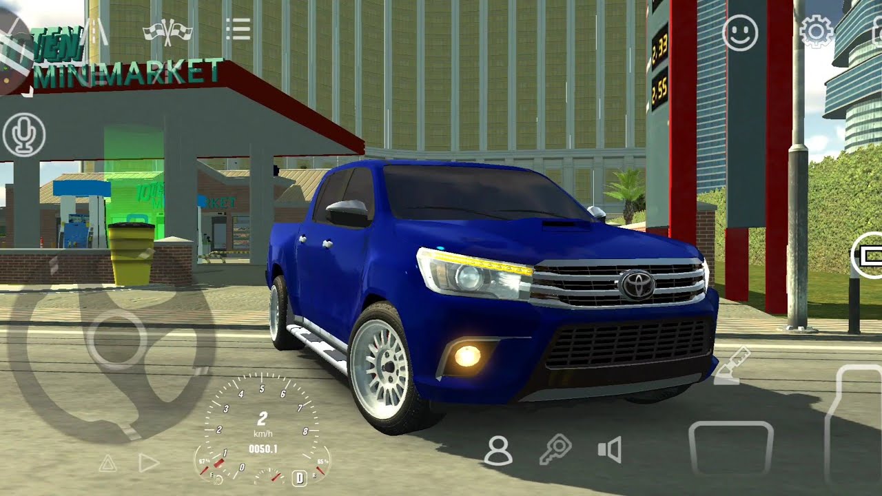 Toyota Hilux Pickup - Wheels and Suspension + Free Drive [Car Parking Multiplayer] Android Gameplay