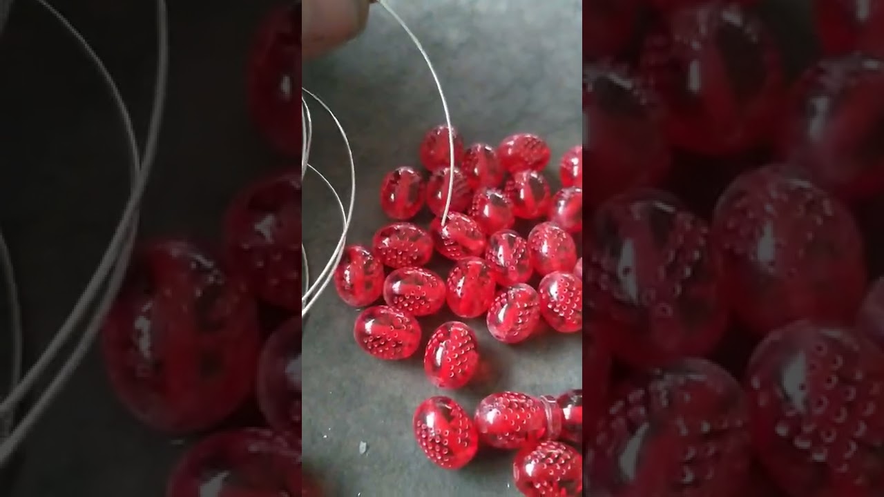 Ateş Kehribar Tesbih Habbeleri üzerine gümüş çakım