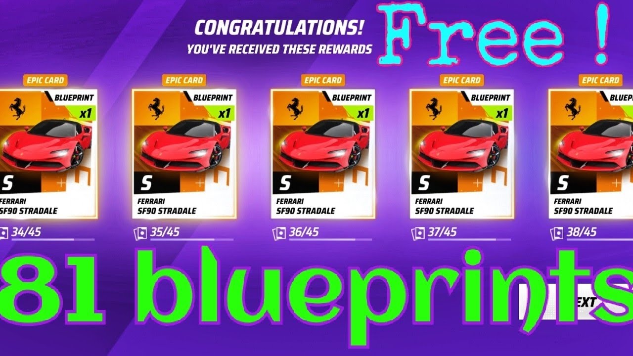 Insane free drop rates 😮! From 3⭐ to 5⭐ , Asphalt 9 Legends / Asphalt Legends Unite ✅