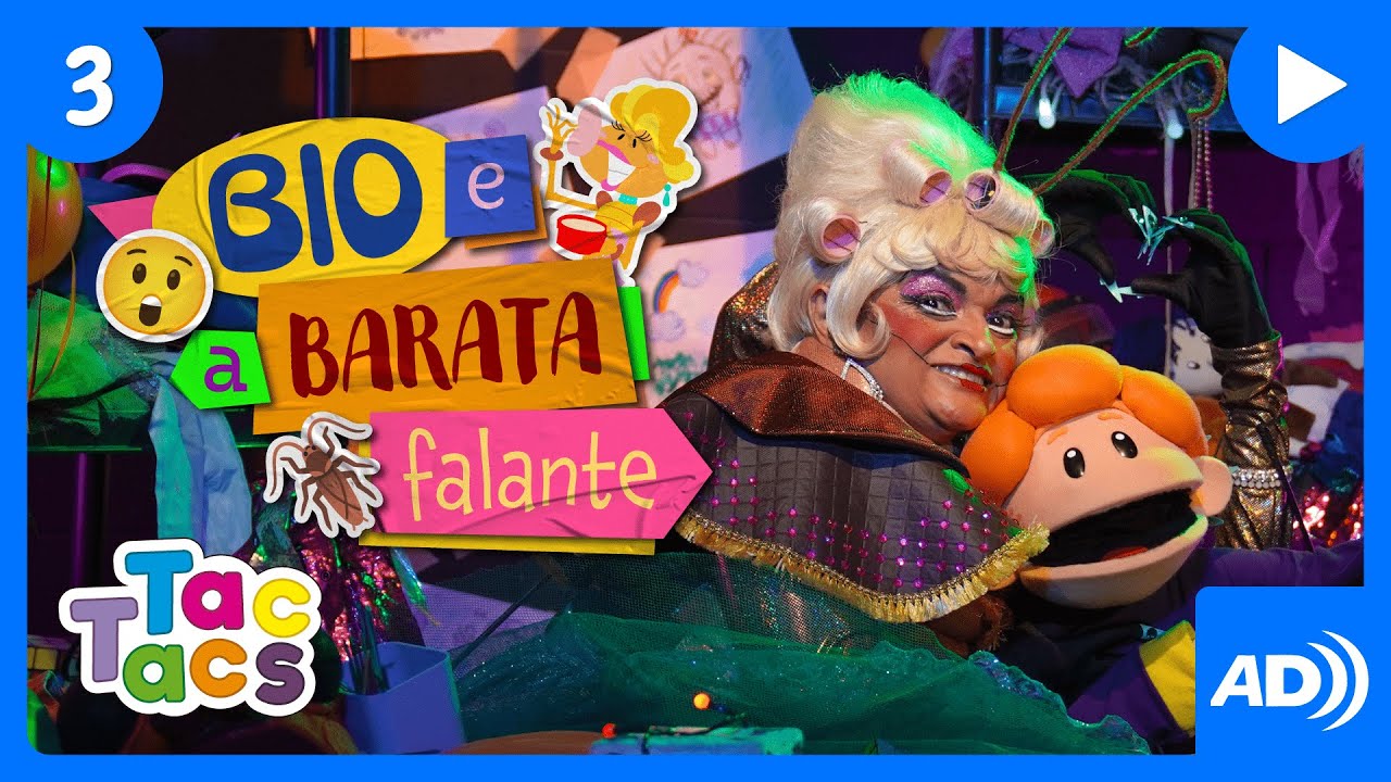 A BARATA FALANTE | EDUCAÇÃO INFANTIL | EP. 3 COM AUDIODESCRIÇÃO