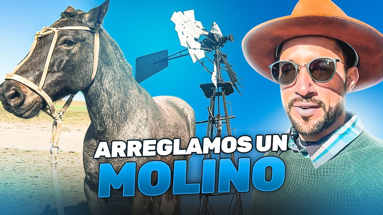 FUIMOS a CABALLO a ARREGLAR un MOLINO