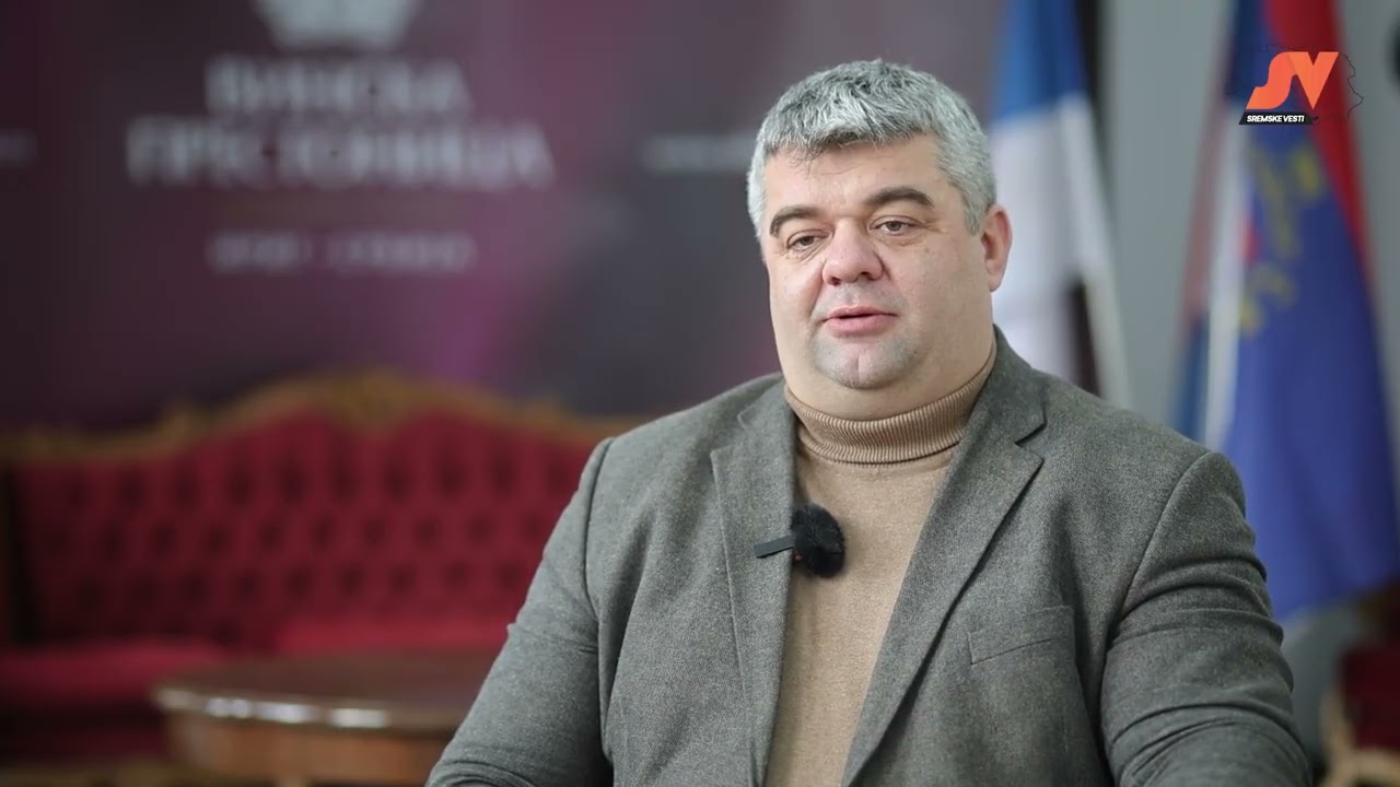 Novogodisnji Intervju predsednik Opstine Irig Tihomir Stojakovic 2025