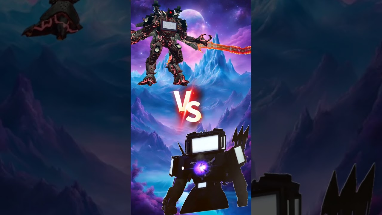 3 Tri Titan VS 3 Upgraded Titan TV  #skibiditoilet #titantvman #trititan