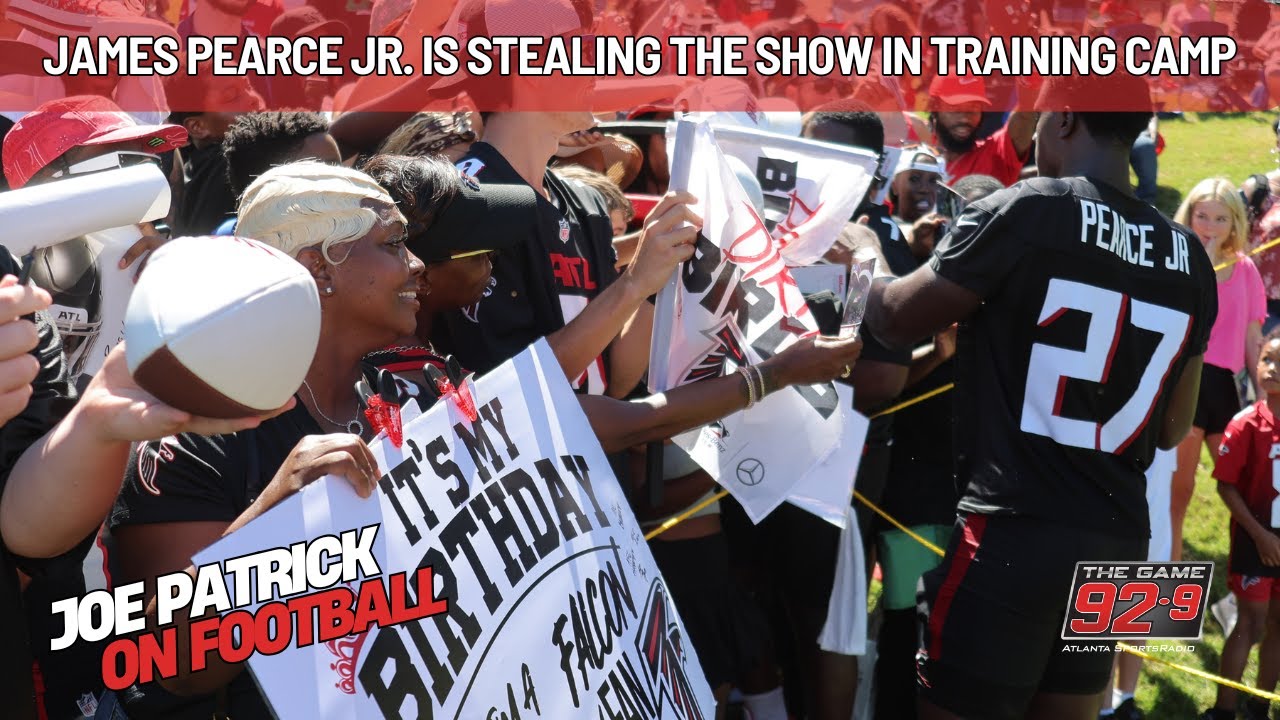 James Pearce Jr is stealing the show in training camp