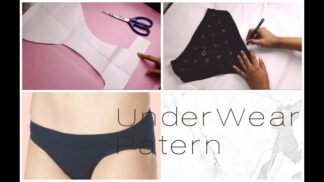 How To Make Underwear Pattern | Easy DIY Underwear