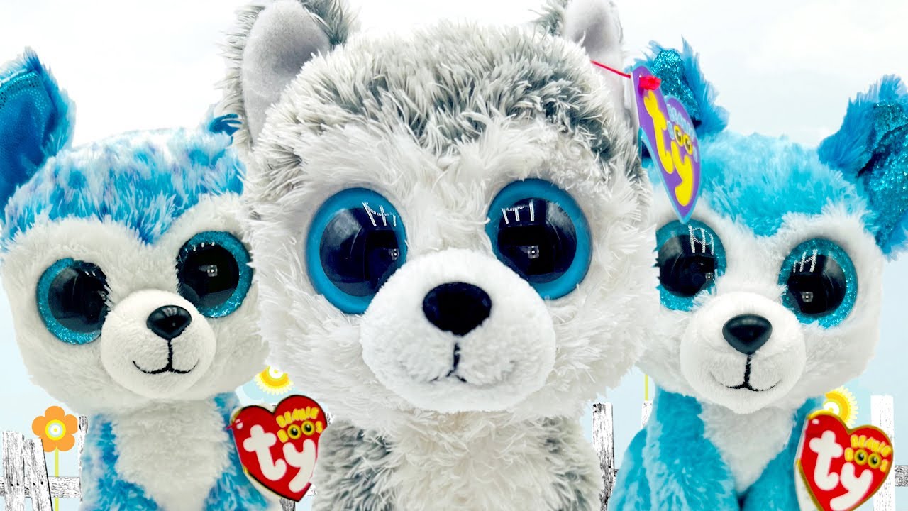 Beanie Boo Husky Collection The Original Slush Beanie Boo and more!