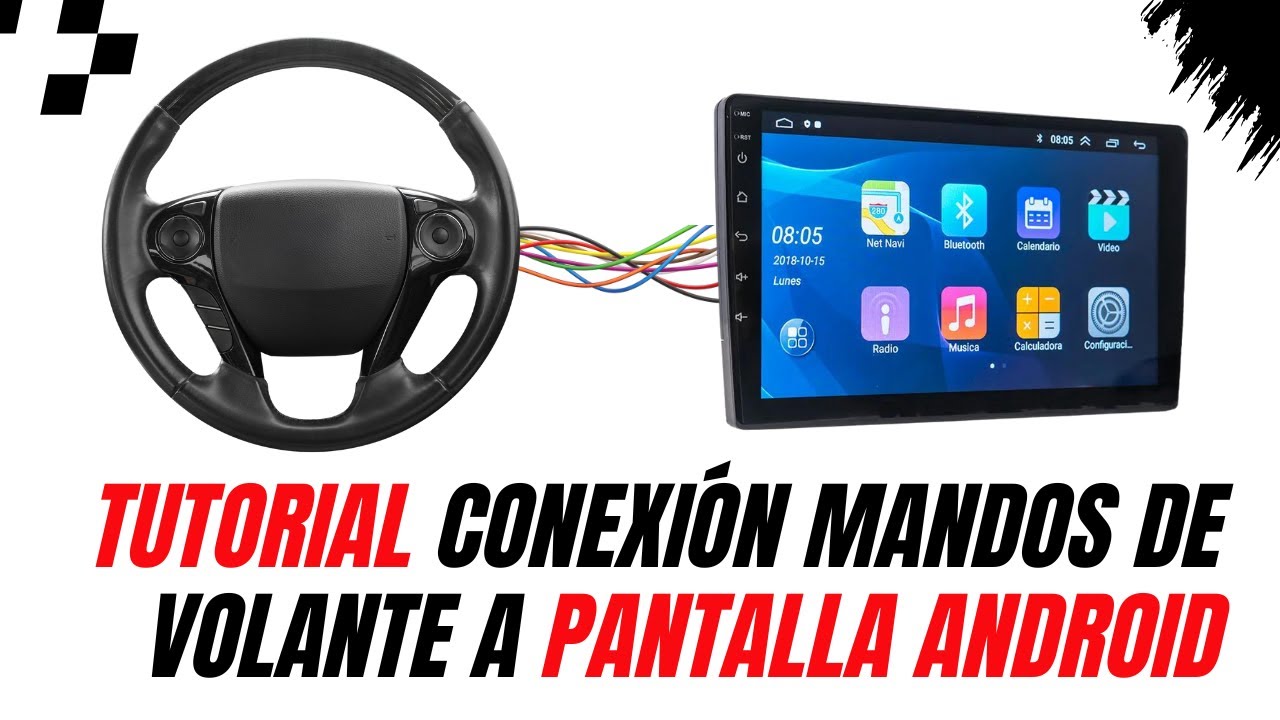 Como identificar cables para conectar mandos de volante a pantalla android. 