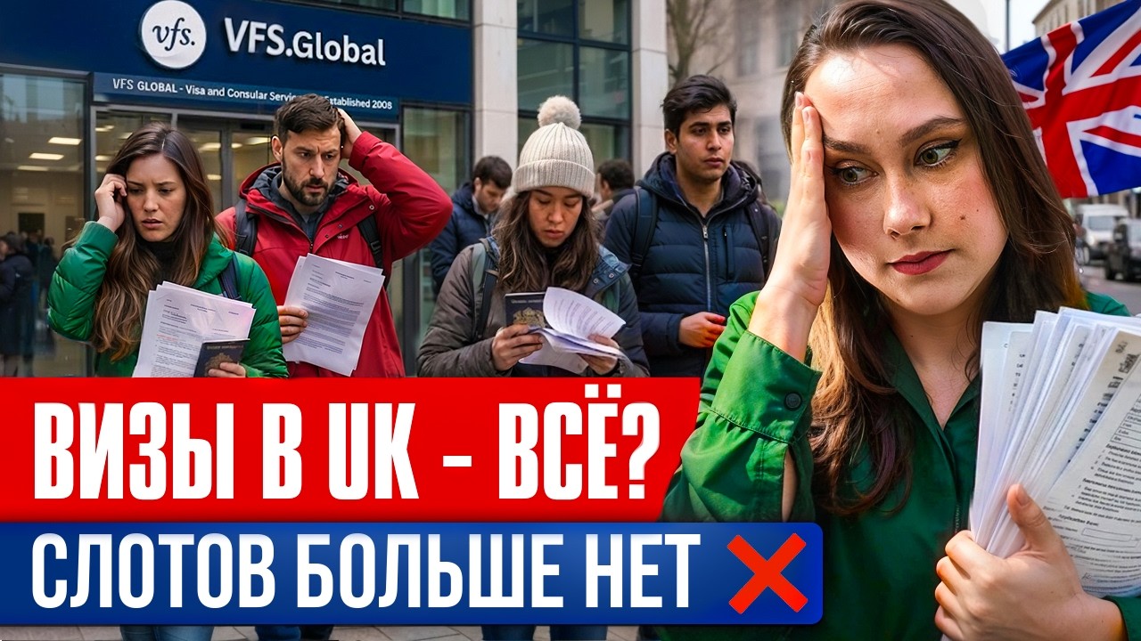 Что происходит с записью на британскую визу? Вся правда о VFS Global