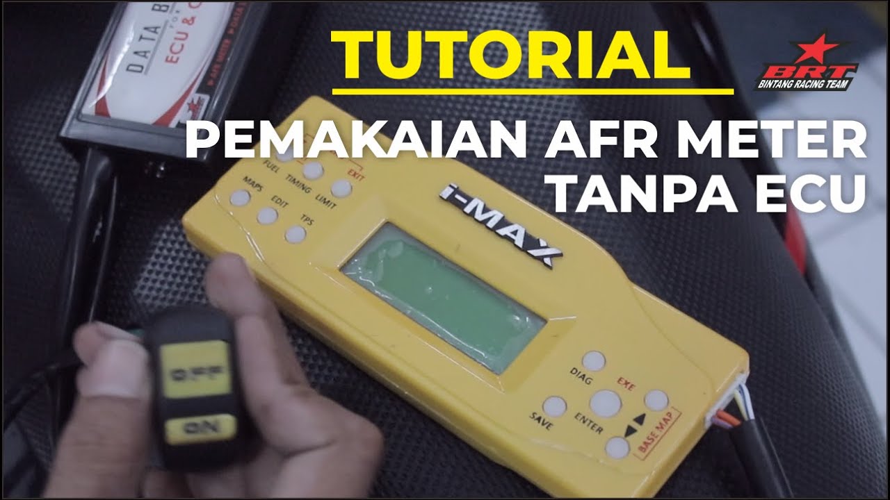 TUTORIAL PEMAKAIAN AFR METER TANPA ECU