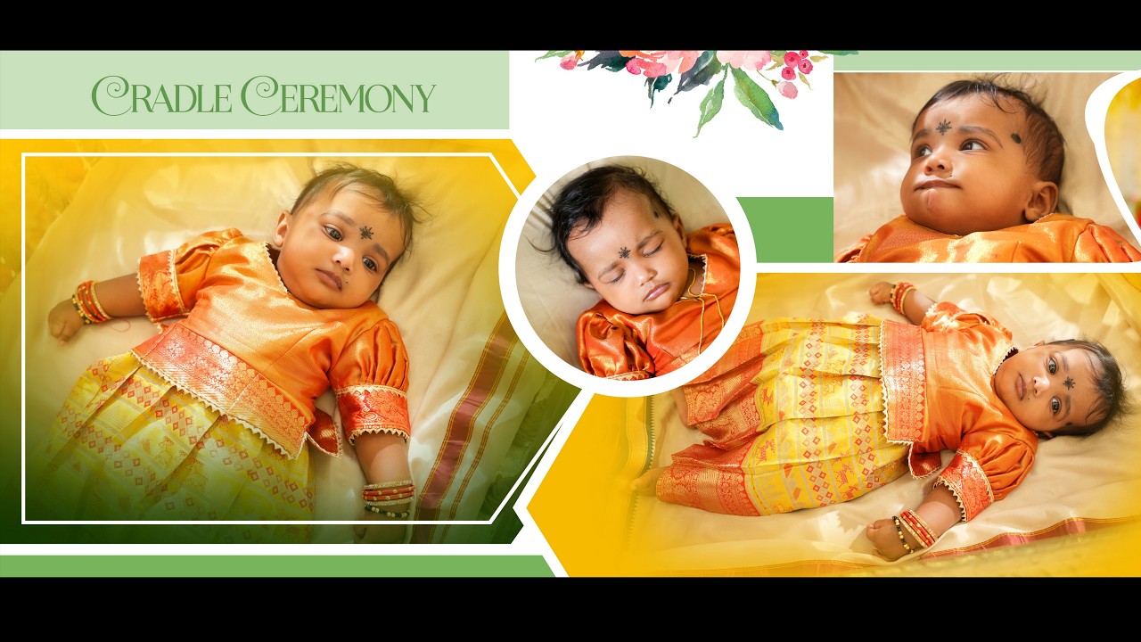 cradle ceremony#Album#photoshopcourse #albumdesigning ఫోటోషాప్ నేర్చుకోండి +91 9010292255 HYDERABAD