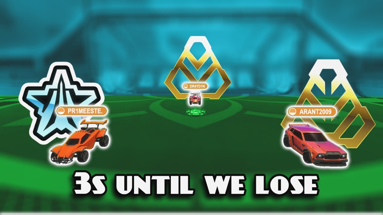 Three IDIOTS Play Ranked 3's Until We LOSE!