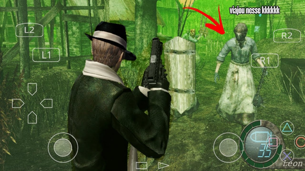 RESIDENTE EVIL 4 HD PROJECT MODO ENEMY EXTRA - PROFISSIONAL|AETHERSX2|ANDROID #2