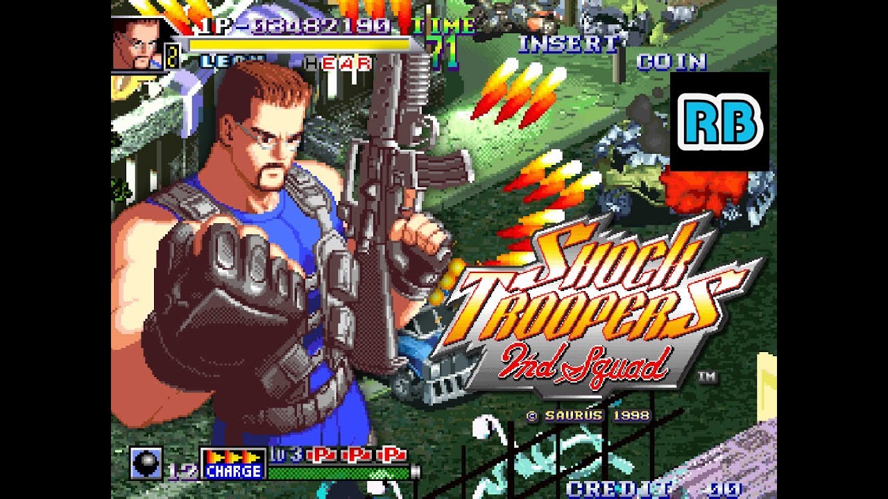 1998 [60fps] Shock Troopers 2nd Squad Leon ALL