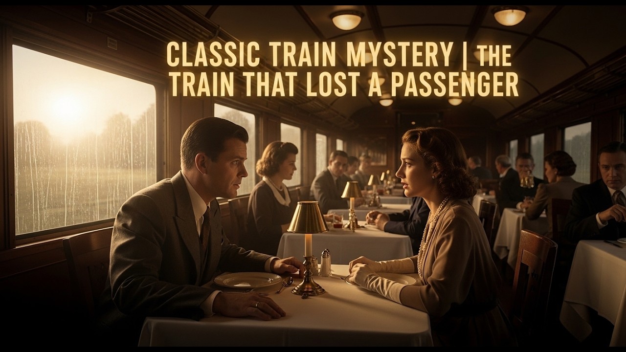 Classic Train Mystery | The Train That Lost a Passenger | Suspense Radio Drama