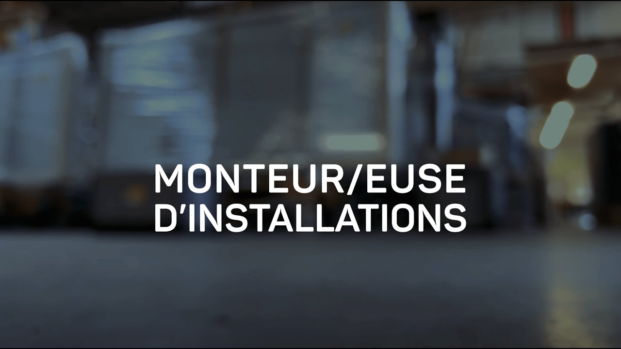 Monteur/euse d'installations