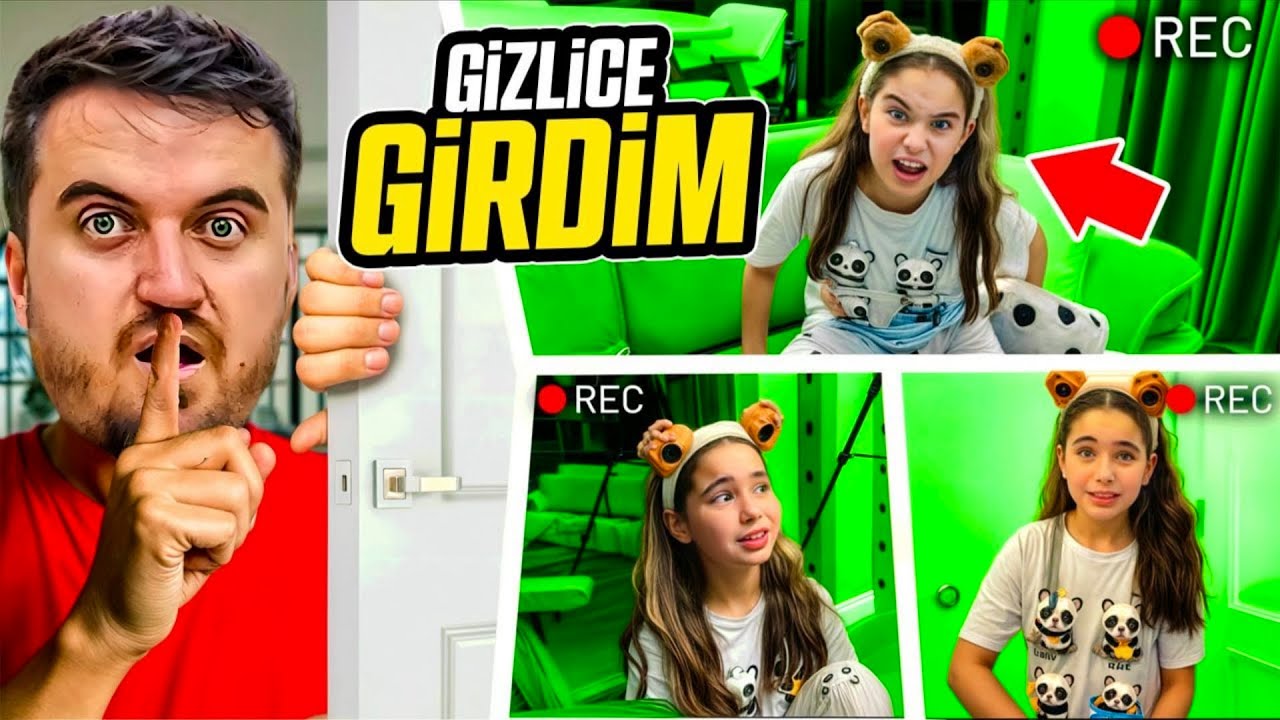 EVİMİZE GİZLİCE GİRDİ !! ELİF SİNEM EVDE TEK BAŞINA !! EVDE PANİK !! 