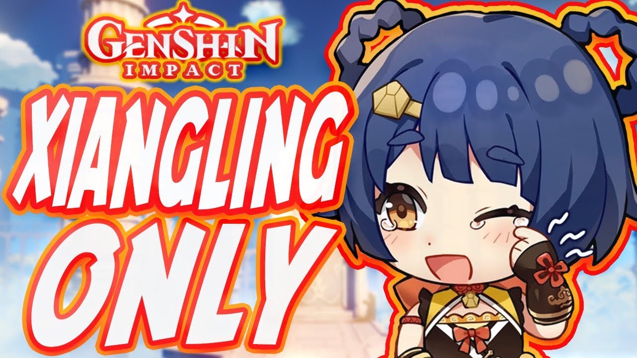 Can You Beat Genshin Impact Only Using Xiangling??!!