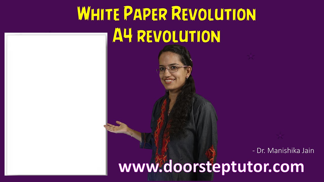 White Paper Revolution or A4 Revolution: Enhance UPSC Answer Writing Skills | GS IAS Mains
