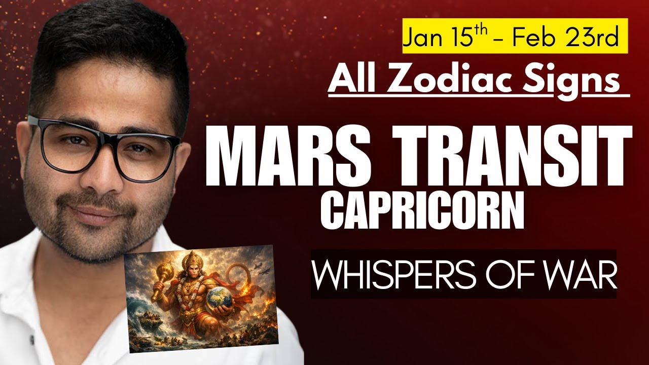 MARS TRANSIT CAPRICORN - Jan 15th - Feb 23rd - Whispers of WAR - All Zodiac Signs