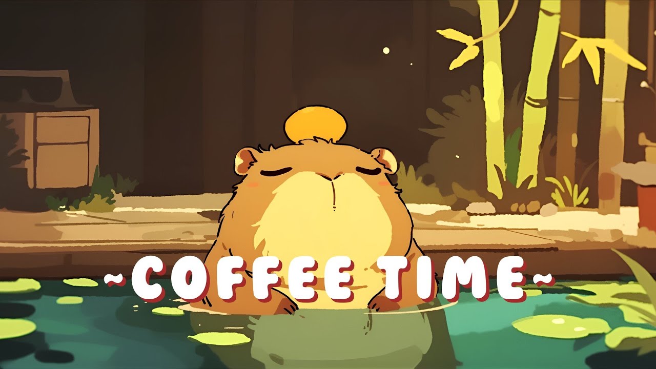 Capybara Lofi Collection - Calming Beats & Melodies ~ Soothing Ambiance ~ 🎵 💫 | Background Music