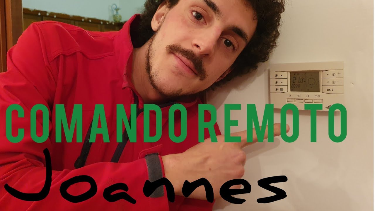 Comando remoto / Termostato settimanale Joannes