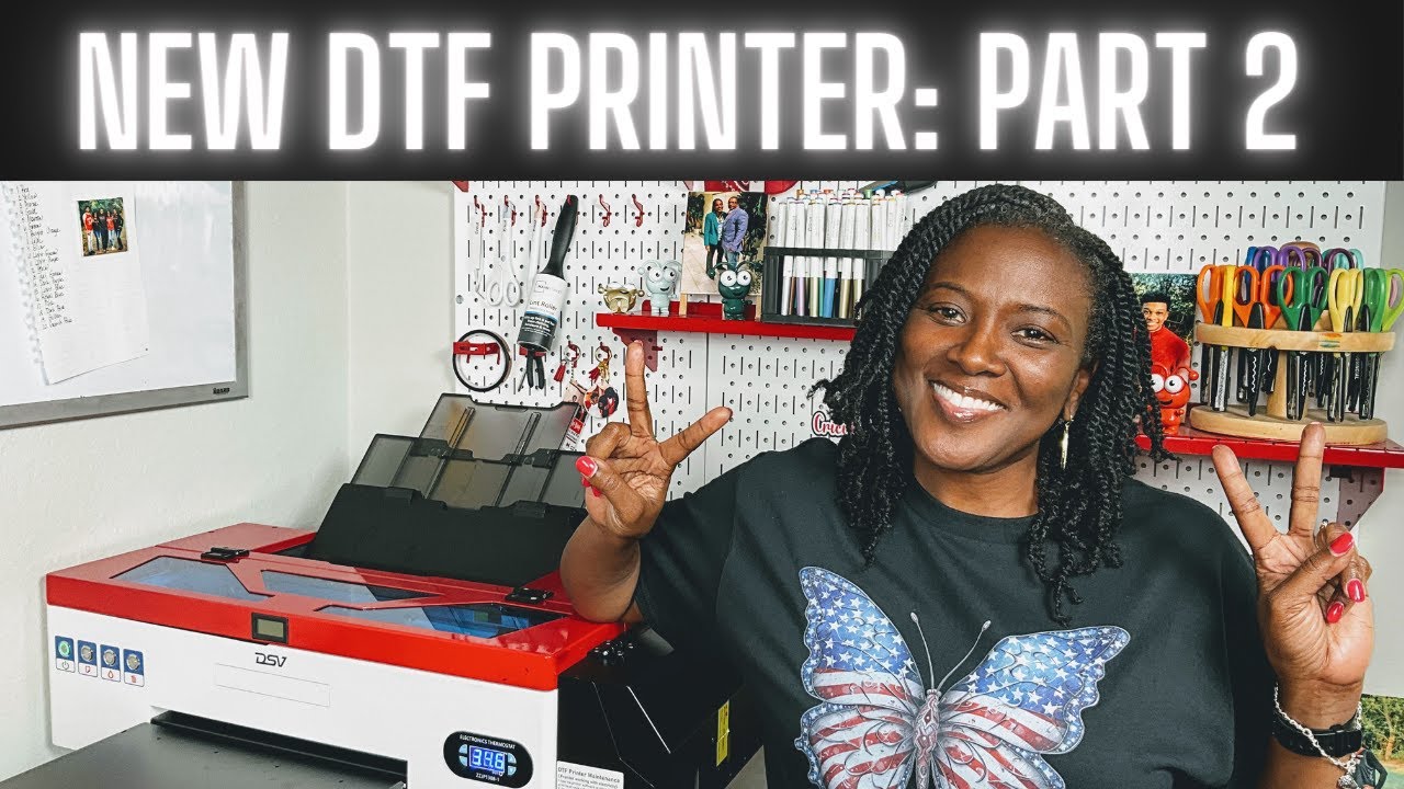 Как успешно настроить DTF-принтер!
