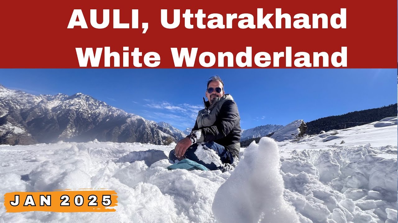 Auli  Uttarakhand in Winter Wonderland ❄️ | Snow Adventure in December & January 2025 | Travel Guide