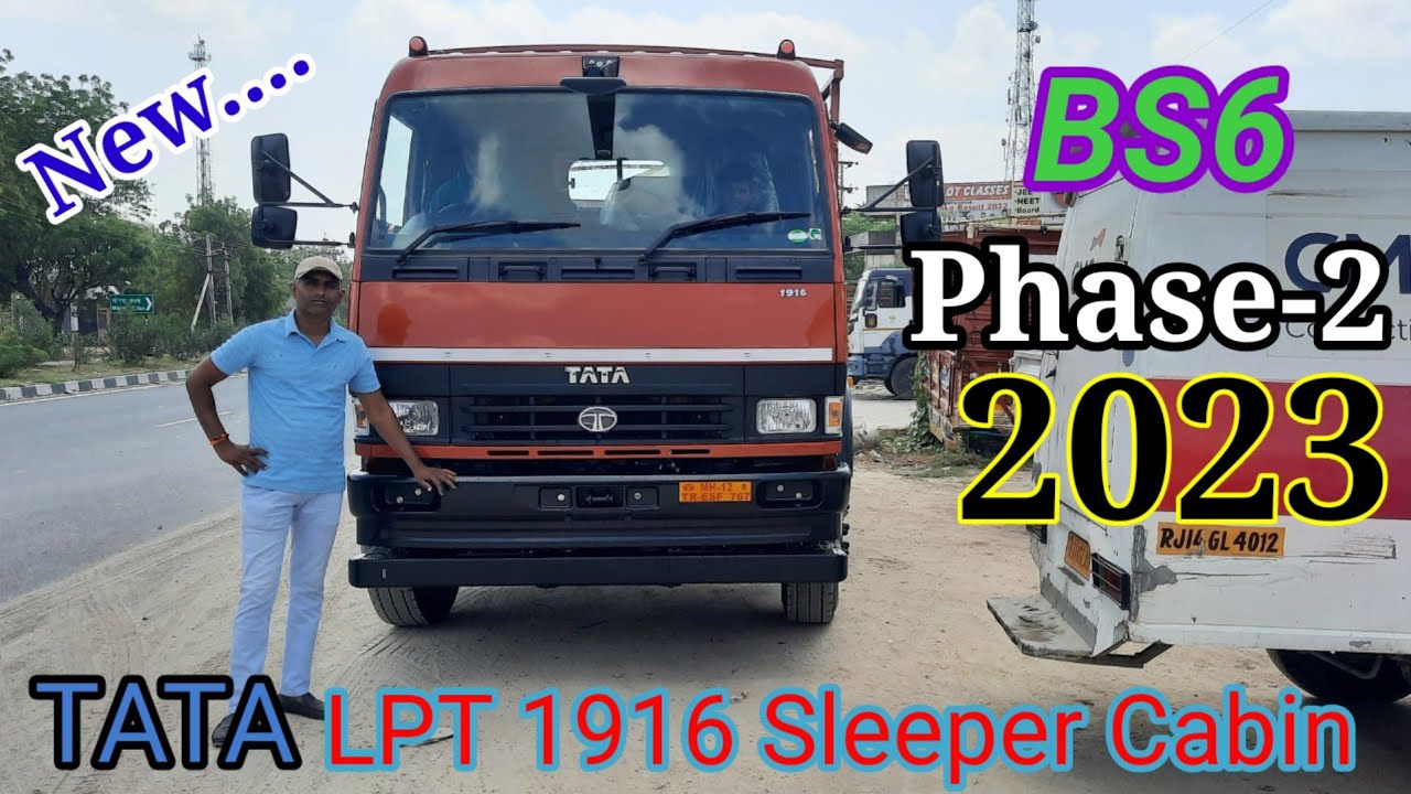 TATA 1916 LPT 2023 Sleeper Cabin | BS6 Phase-2 | TATA Trucks | Detailed Review | Pawanji Car Wale
