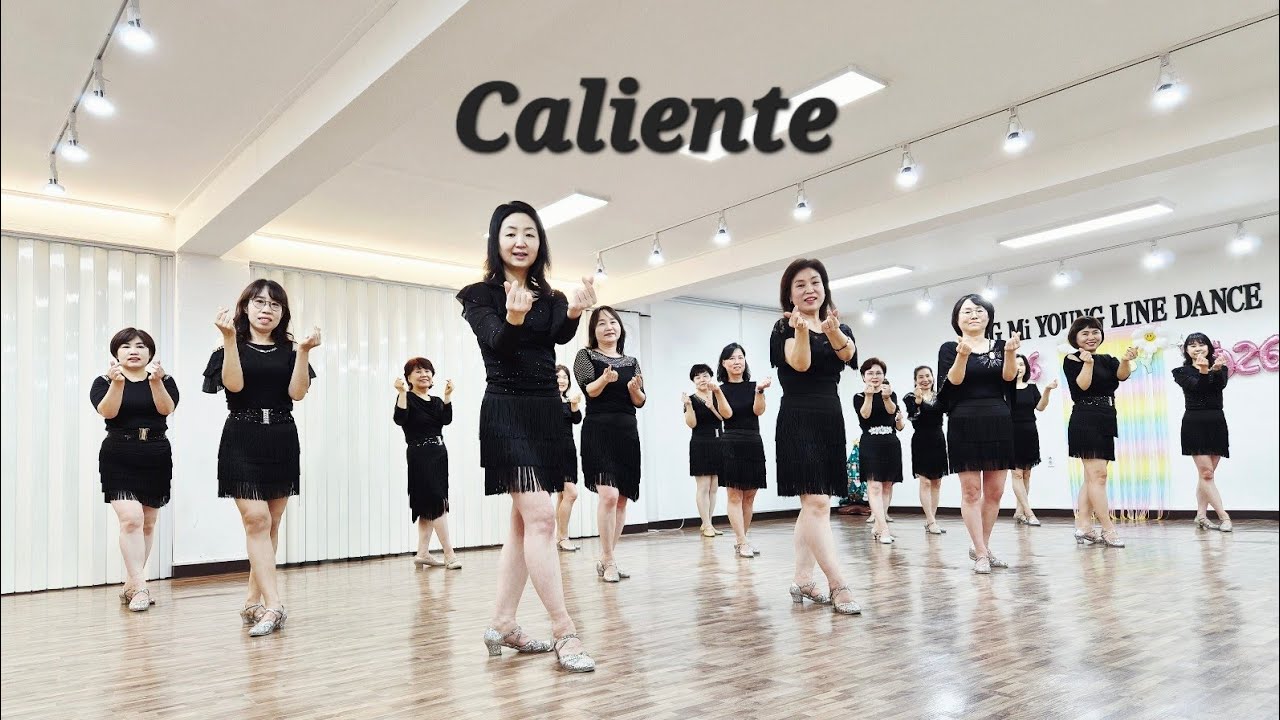 Caliente Line Dance#정미영의라인댄스#화곡역3번출구#강서구라인댄스#나누리동호회#리뷰클래스#달빛라인동호회#아미고라인동호회