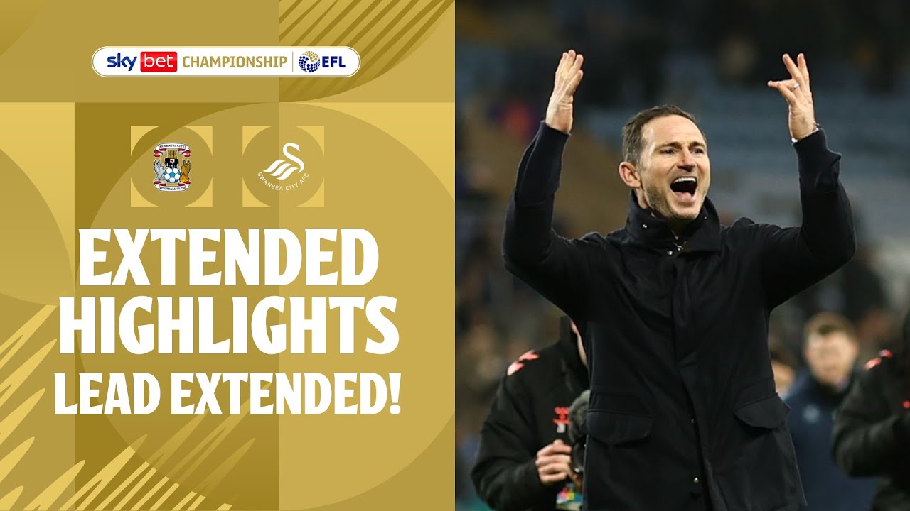 LEAD EXTENDED! | Coventry City v Swansea City extended highlights