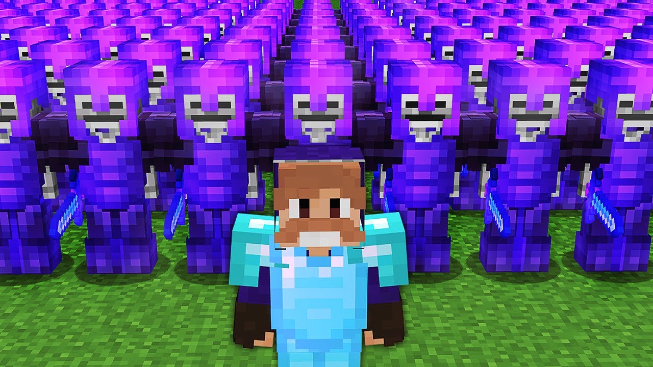 МОЯ АРМИЯ НЕКРОМОРТВЫХ В Minecraft! 🧟‍♂️