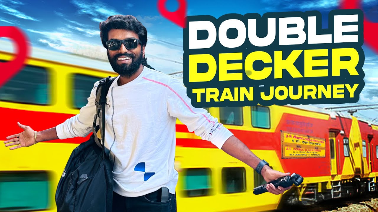 AC Double Decker EXPRESS - Train Journey Vlog | DAN JR VLOGS