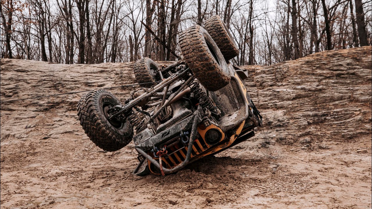 WILD JEEP ROLL-OVER @ BADLANDS