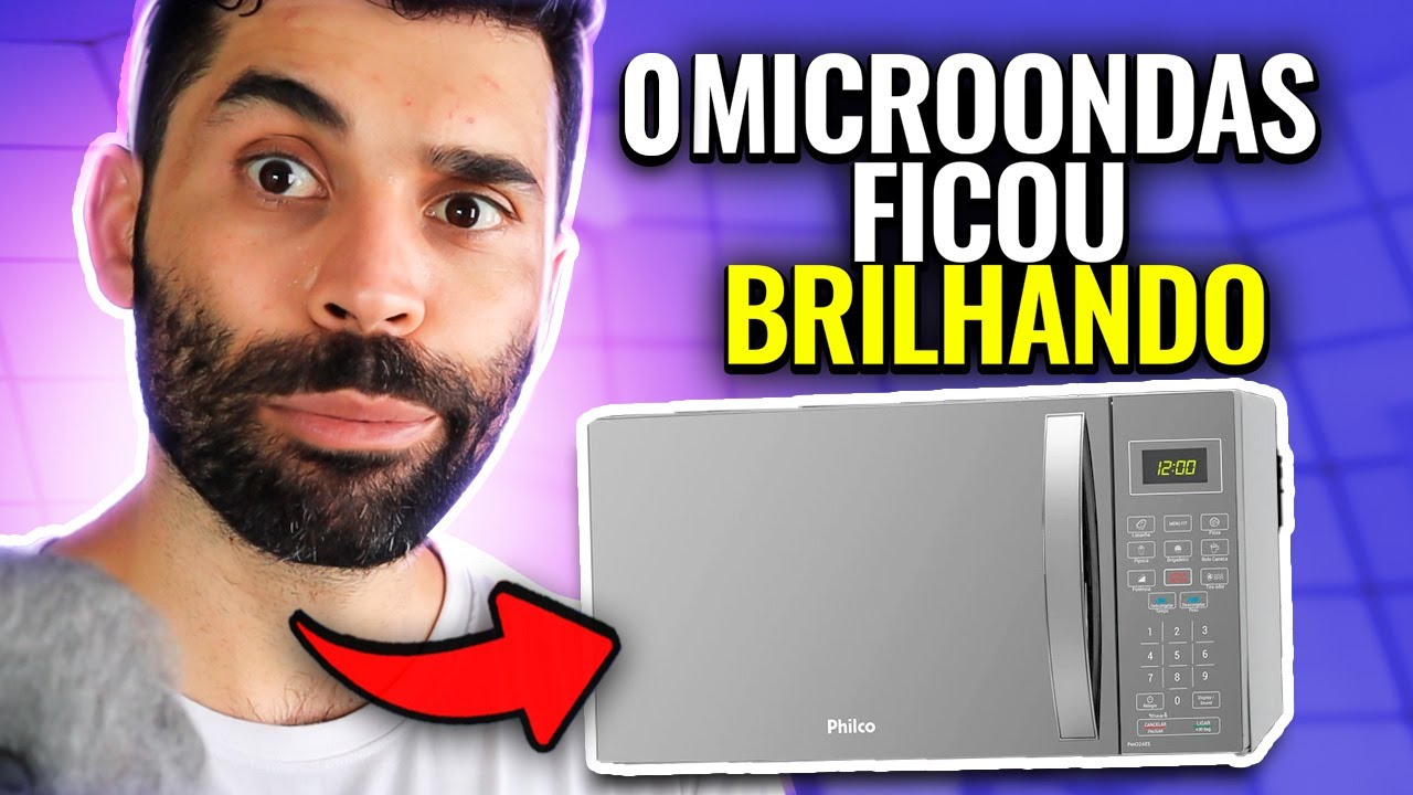LIMPANDO MICROONDAS ENCARDIDO COM A TÉCNICA PUPS | EP 2 - COZINHA